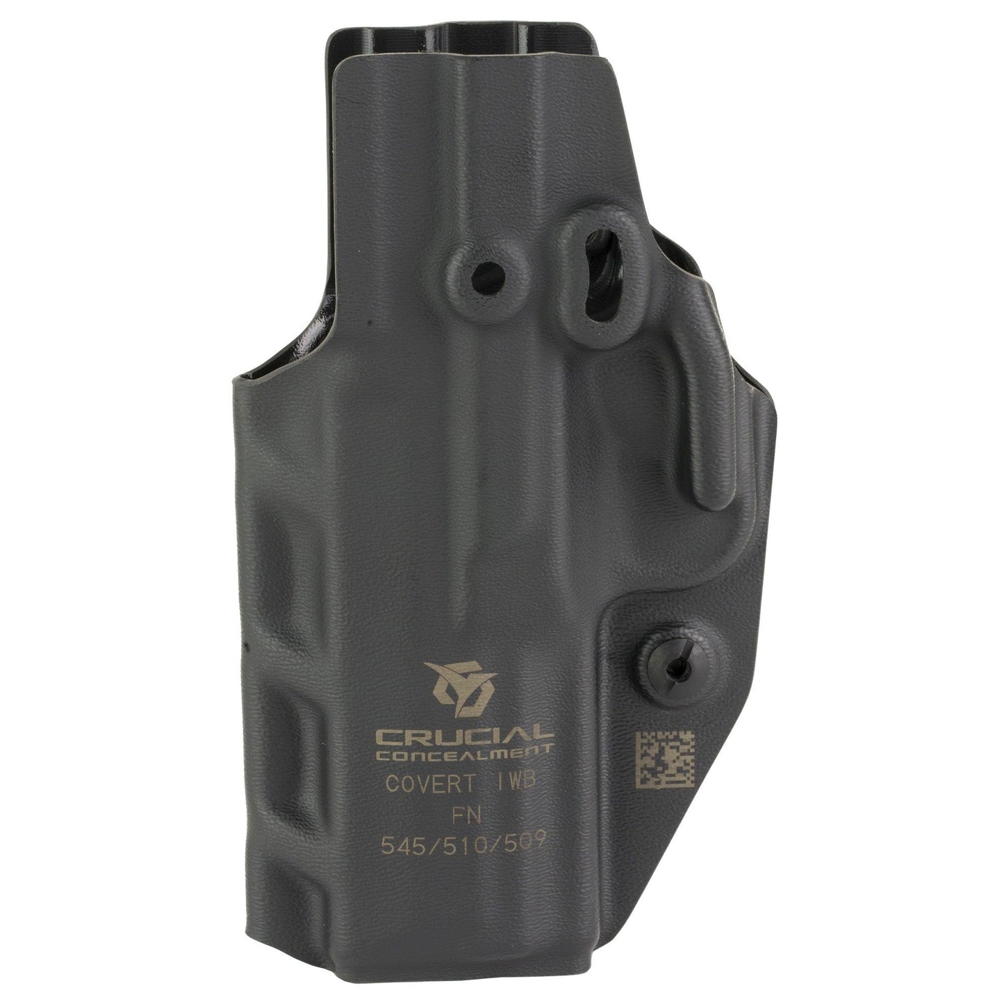 Crucial Iwb Fn 509/510/545 Ambi Blk Holster for Comfort - Inside The Bars