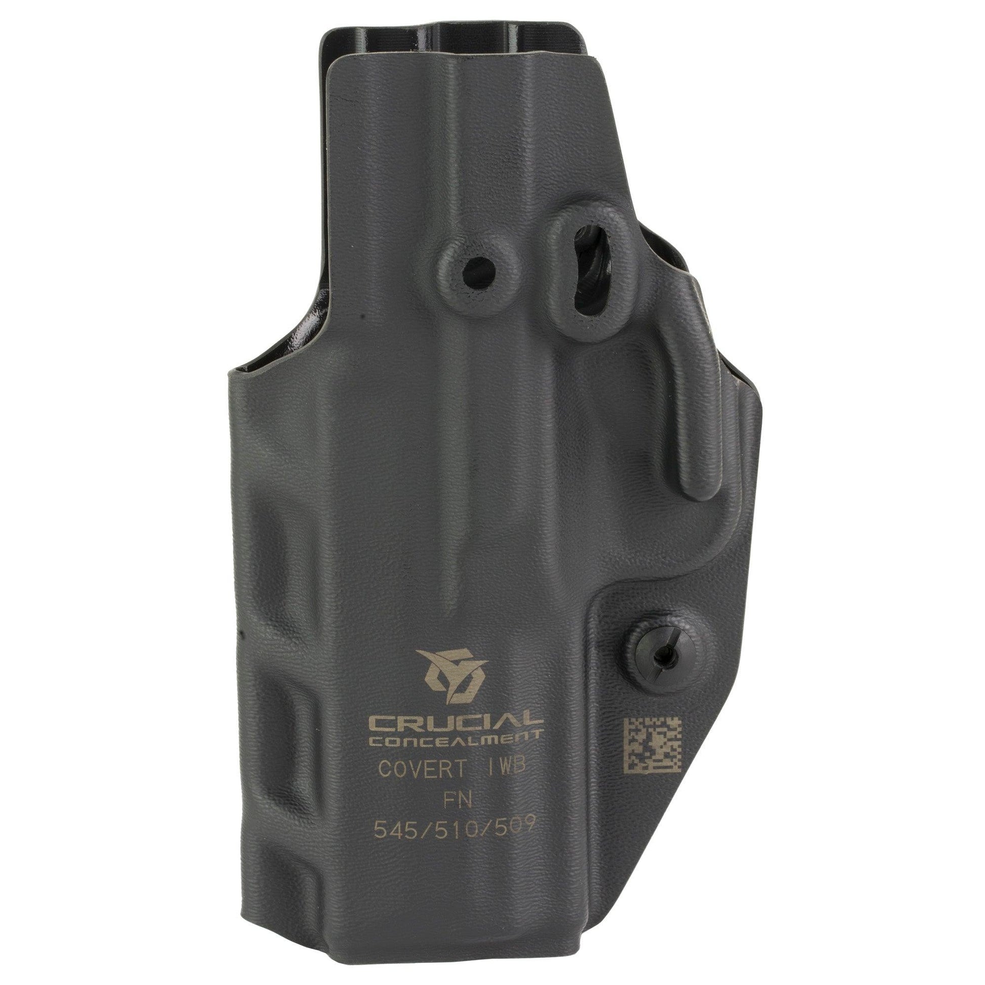 Crucial Iwb Fn 509/510/545 Ambi Blk Holster for Comfort - Inside The Bars