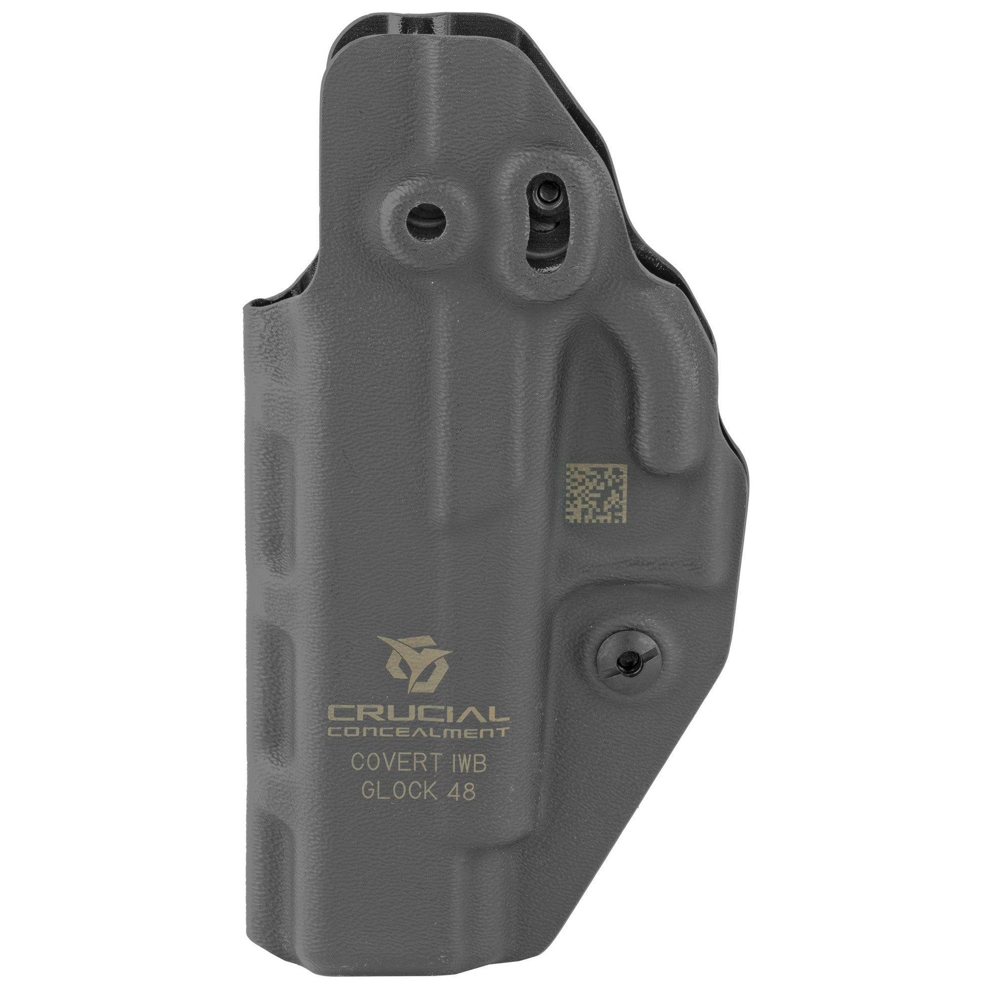 Crucial Iwb For Glock 48 Ambi Blk Kydex Holster - Inside The Bars