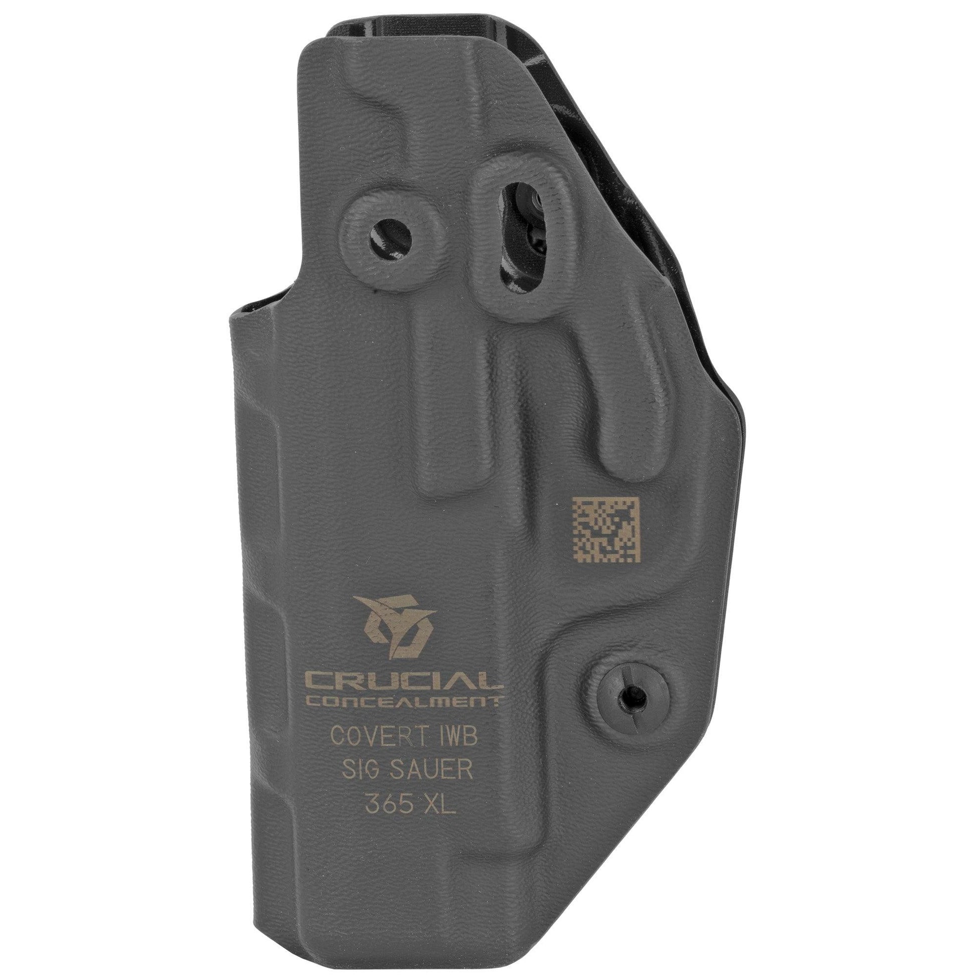 Crucial Iwb For Sig P365 Xl Ambi Blk Inside Waistband Holster - Inside The Bars