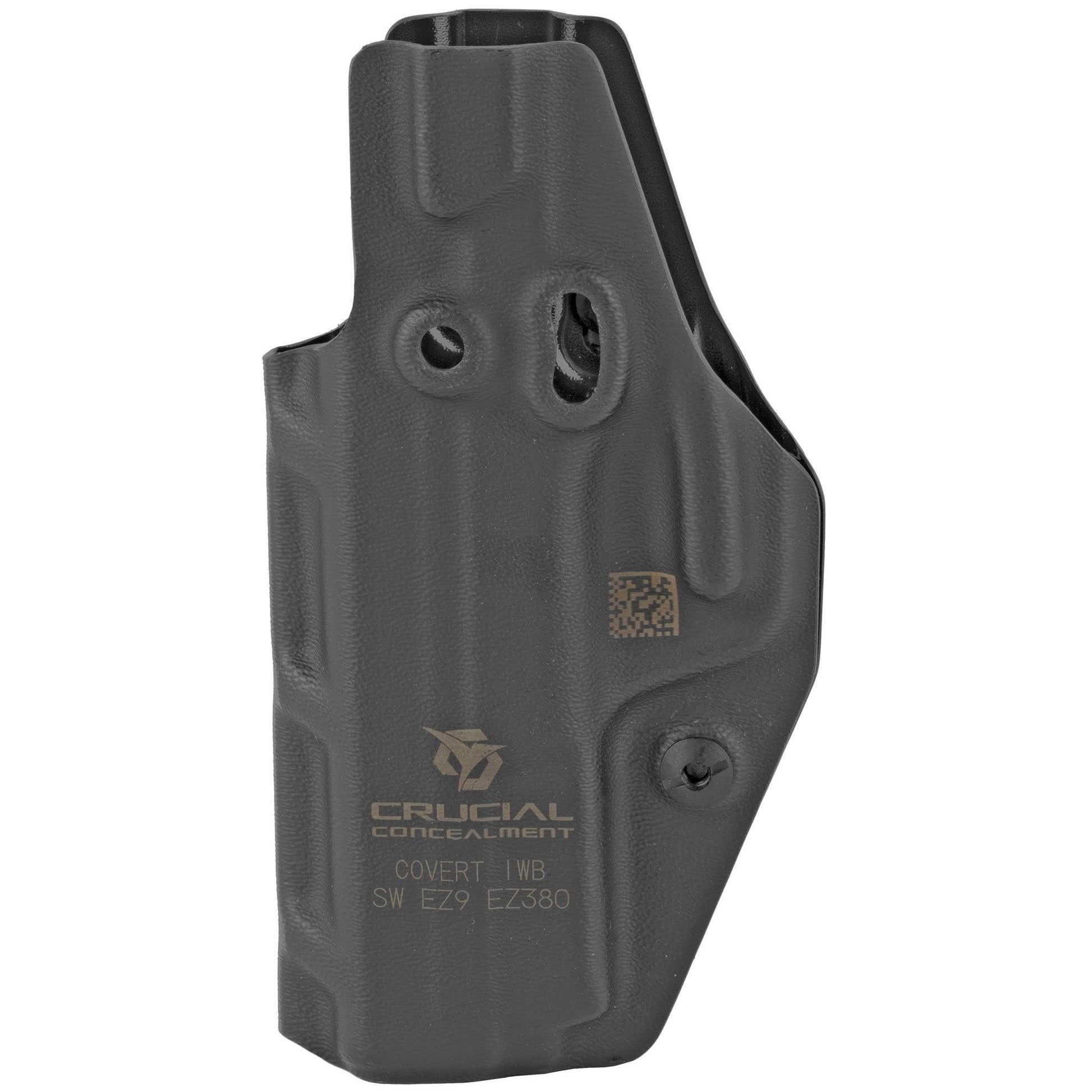 Crucial Iwb S&w Ez - 9/ez.380 Ambi Blk Inside Holster - Inside The Bars