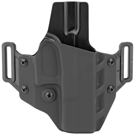 Crucial Owb For Glock 19 Rh Blk Kydex Holster Right Hand - Inside The Bars