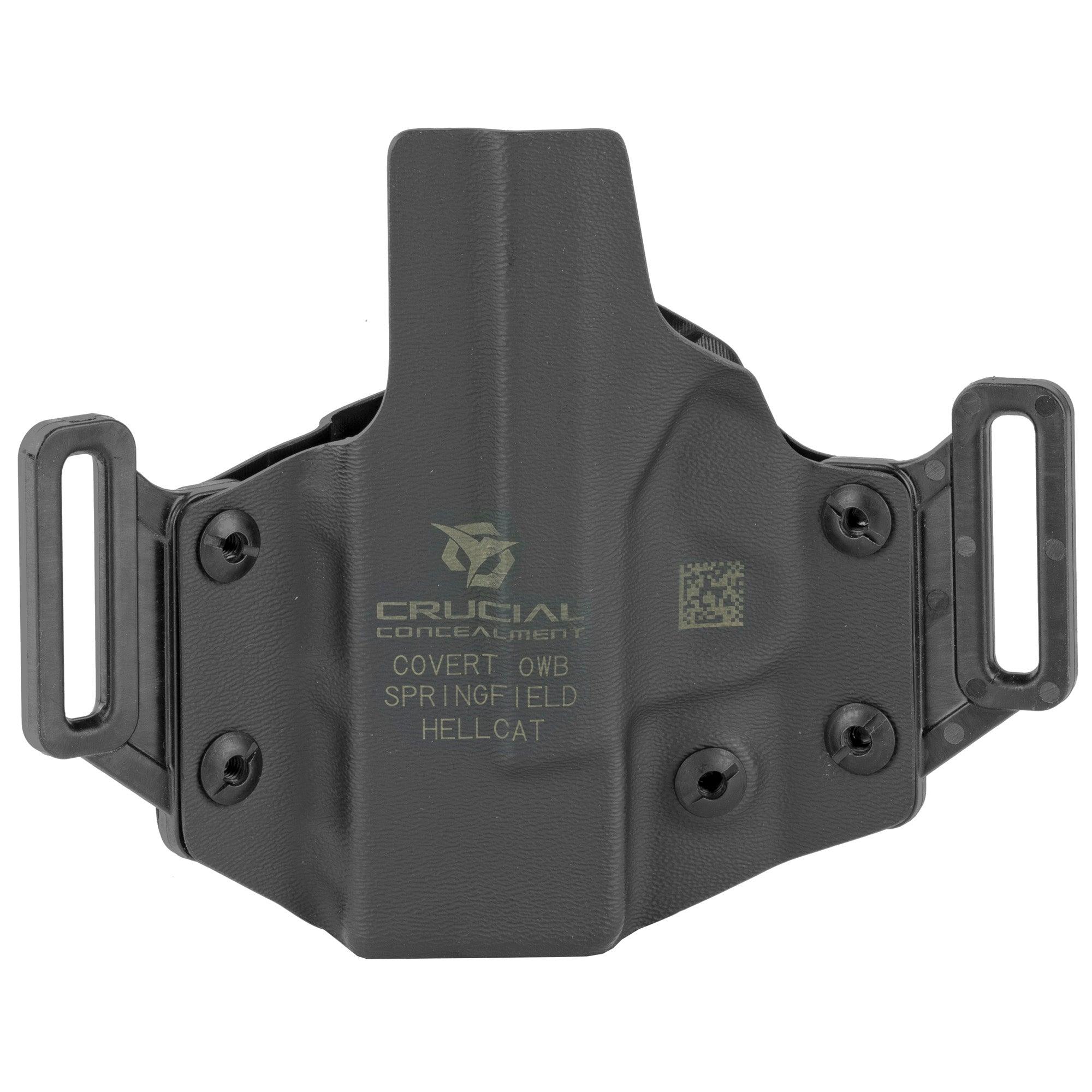 Crucial Owb For Hellcat Rh Blk Kydex Right Hand Holster - Inside The Bars