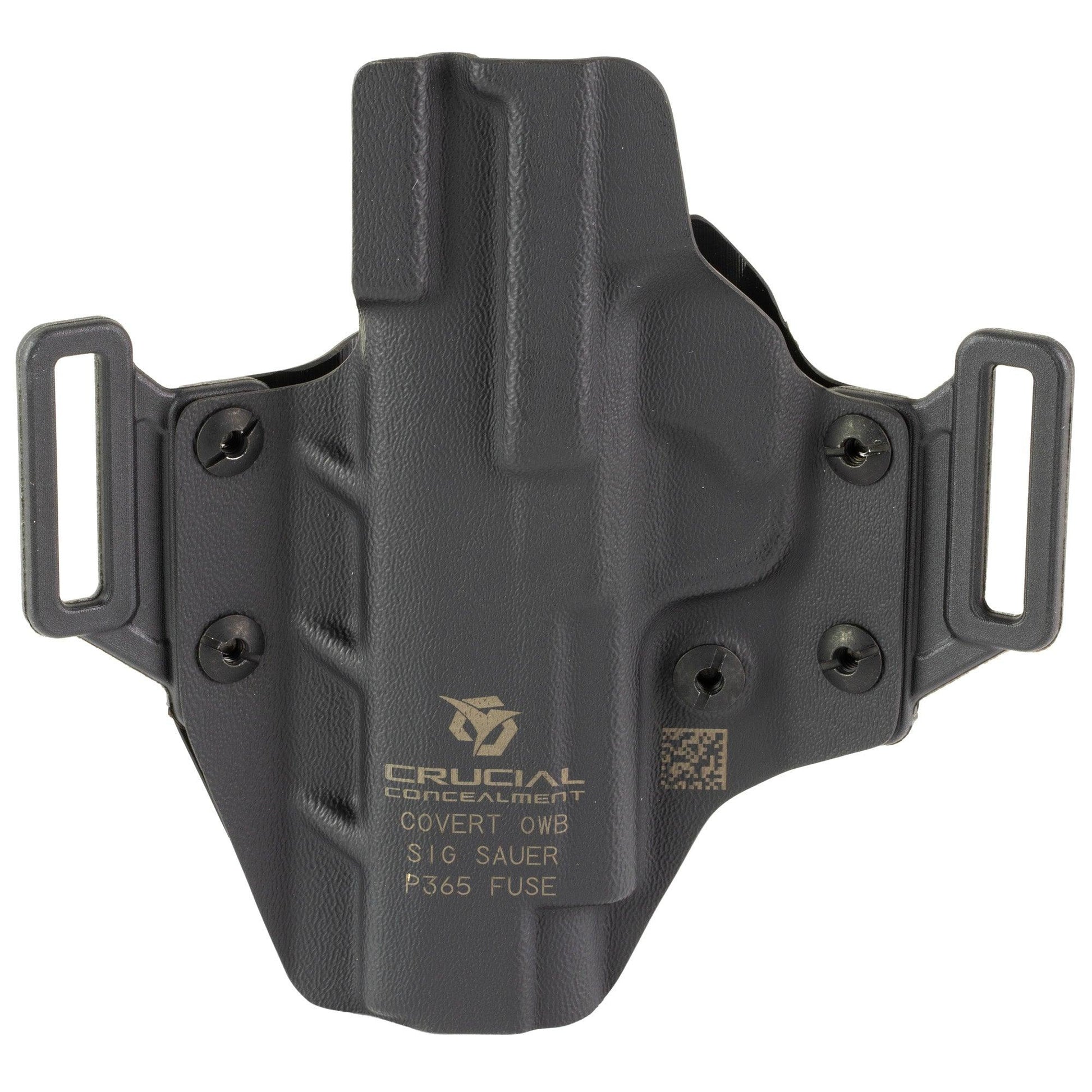 Crucial Owb For Sig Sauer Fuse Rh Bk Outside Holster - Inside The Bars