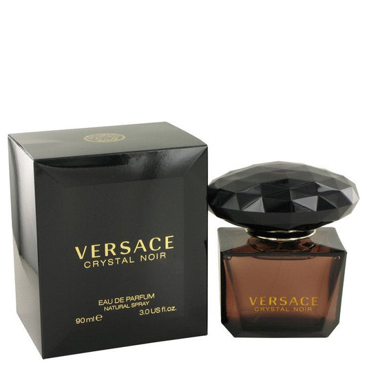 Crystal Noir by Versace Eau De Parfum Spray 3 oz for Women - Inside The Bars