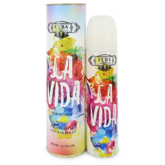 Cuba La Vida by Cuba Eau De Parfum Spray 3.3 oz Women - Inside The Bars