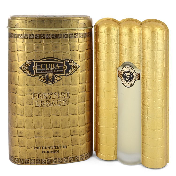 Cuba Prestige Legacy by Cuba Eau De Toilette Spray 3 oz - Inside The Bars