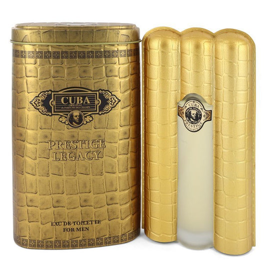 Cuba Prestige Legacy by Cuba Eau De Toilette Spray 3 oz - Inside The Bars