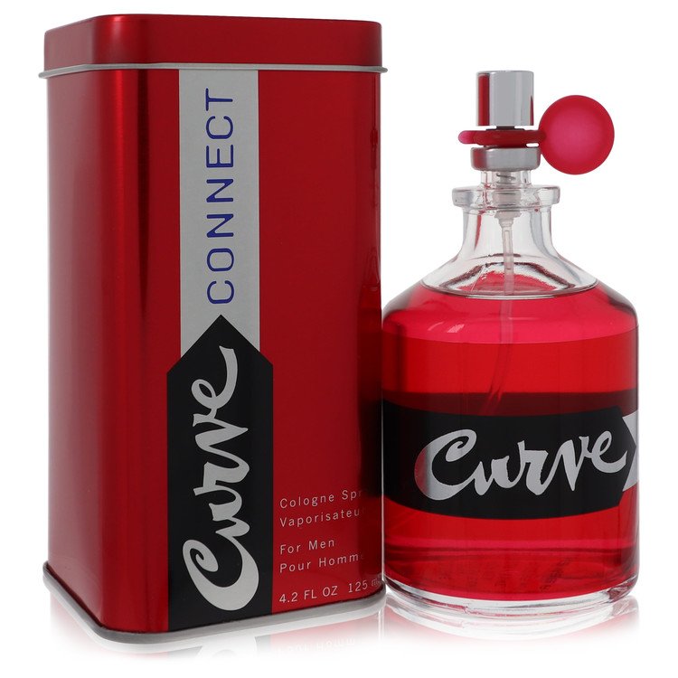 Curve Connect by Liz Claiborne Eau De Cologne Spray 4.2 oz for Men - Inside The Bars