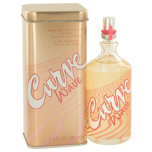 Curve Wave by Liz Claiborne Eau De Toilette Spray 3.4 oz for Women - Inside The Bars