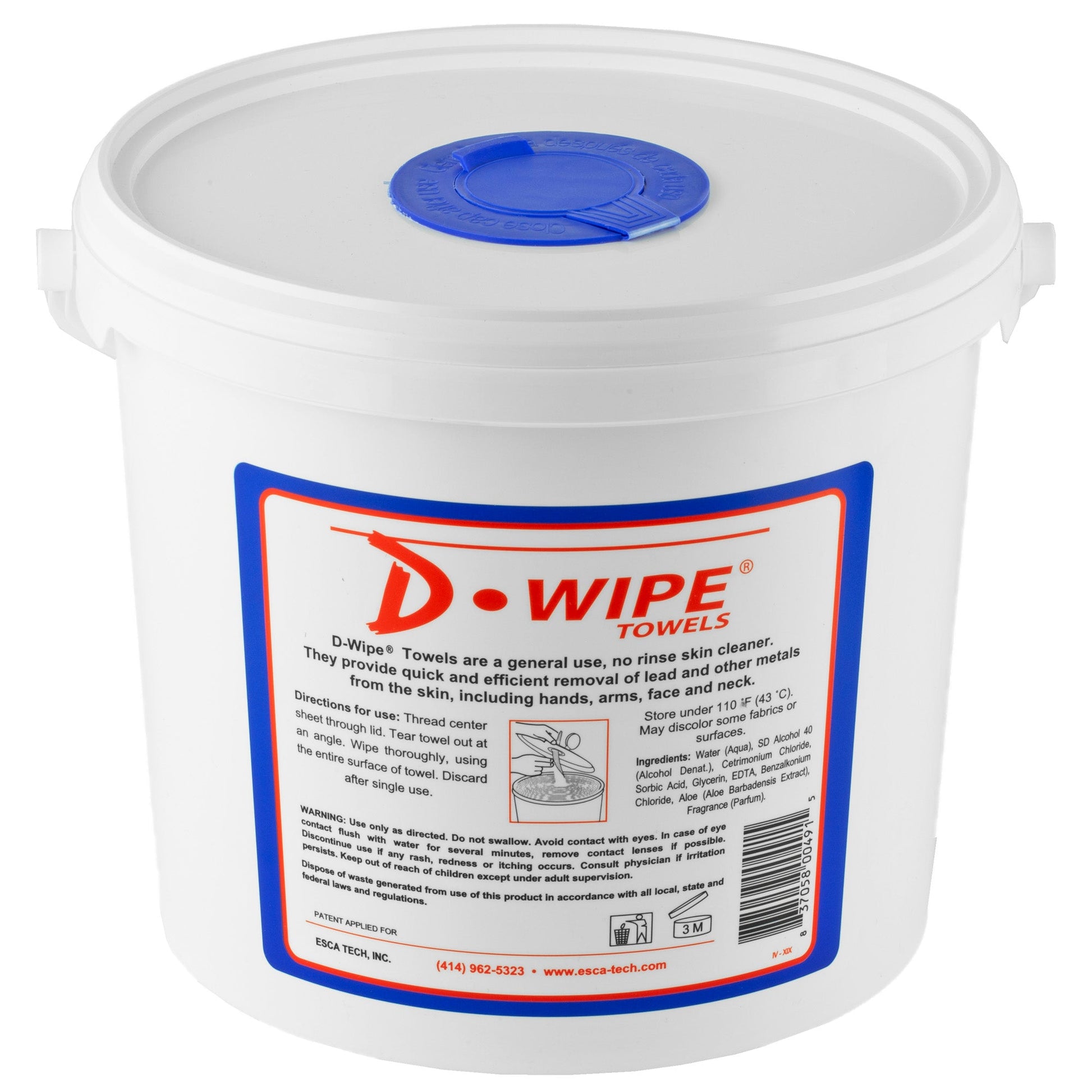 D - wipe Towels 6 - 70 Ct Canisters for Easy Cleaning - Inside The Bars