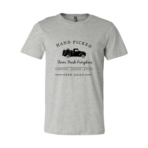 Farm Fresh Pumpkins Shirt Unisex Cotton T-Shirt for Fall