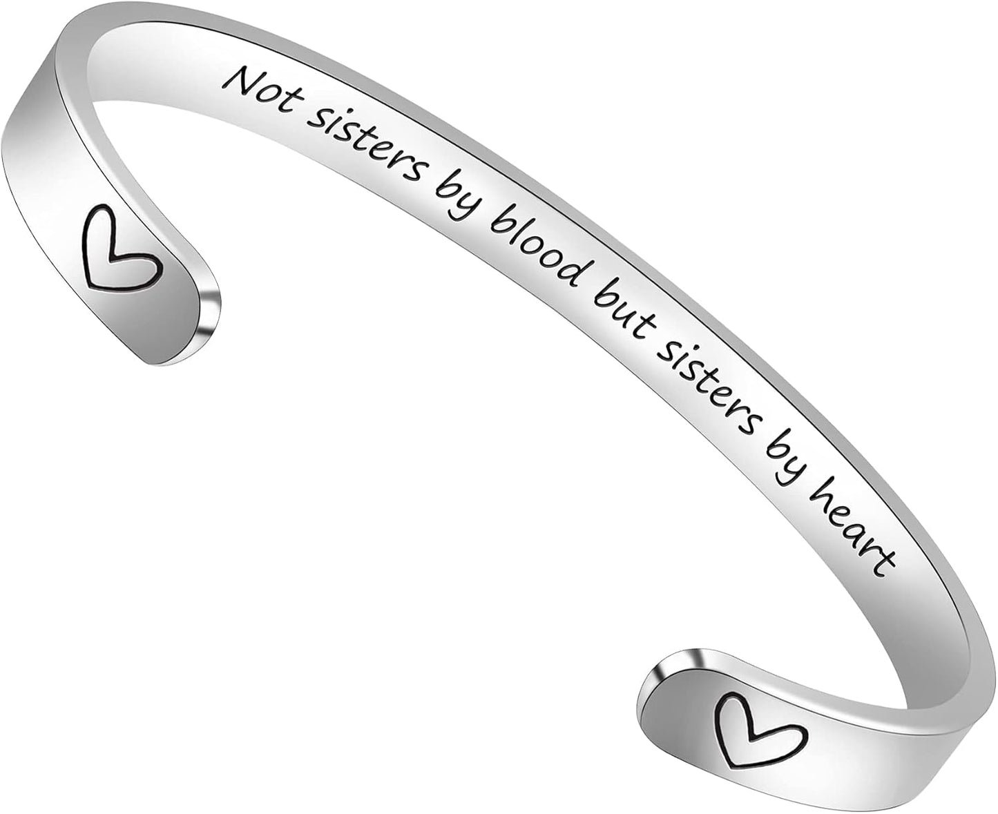Btysun Inspirational Bracelets for Women - Thoughtful Gifts for Mother's Day, Graduation, and Birthdays - Personalized Cuff Bangles and Friendship Jewelry