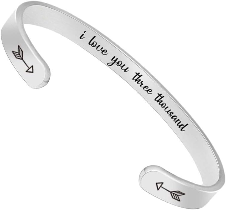 Btysun Inspirational Bracelets for Women - Thoughtful Gifts for Mother's Day, Graduation, and Birthdays - Personalized Cuff Bangles and Friendship Jewelry