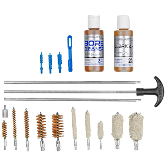 Dac Univ Gun Cleaning Kit 19pc W/Oil for Universal Use - Inside The Bars