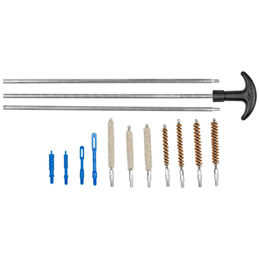 Dac Univ Pistol Cleaning Kit 14pc for All Handgun Calibers - Inside The Bars