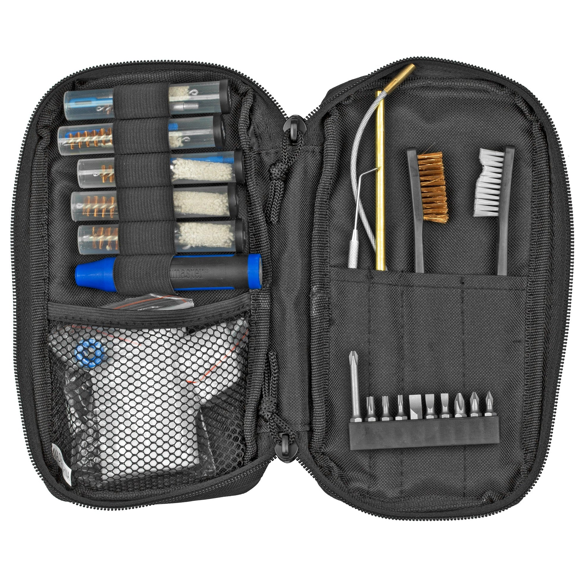 Dac Univ Pstl Field Cleaning Kit 32p for All Calibers - Inside The Bars