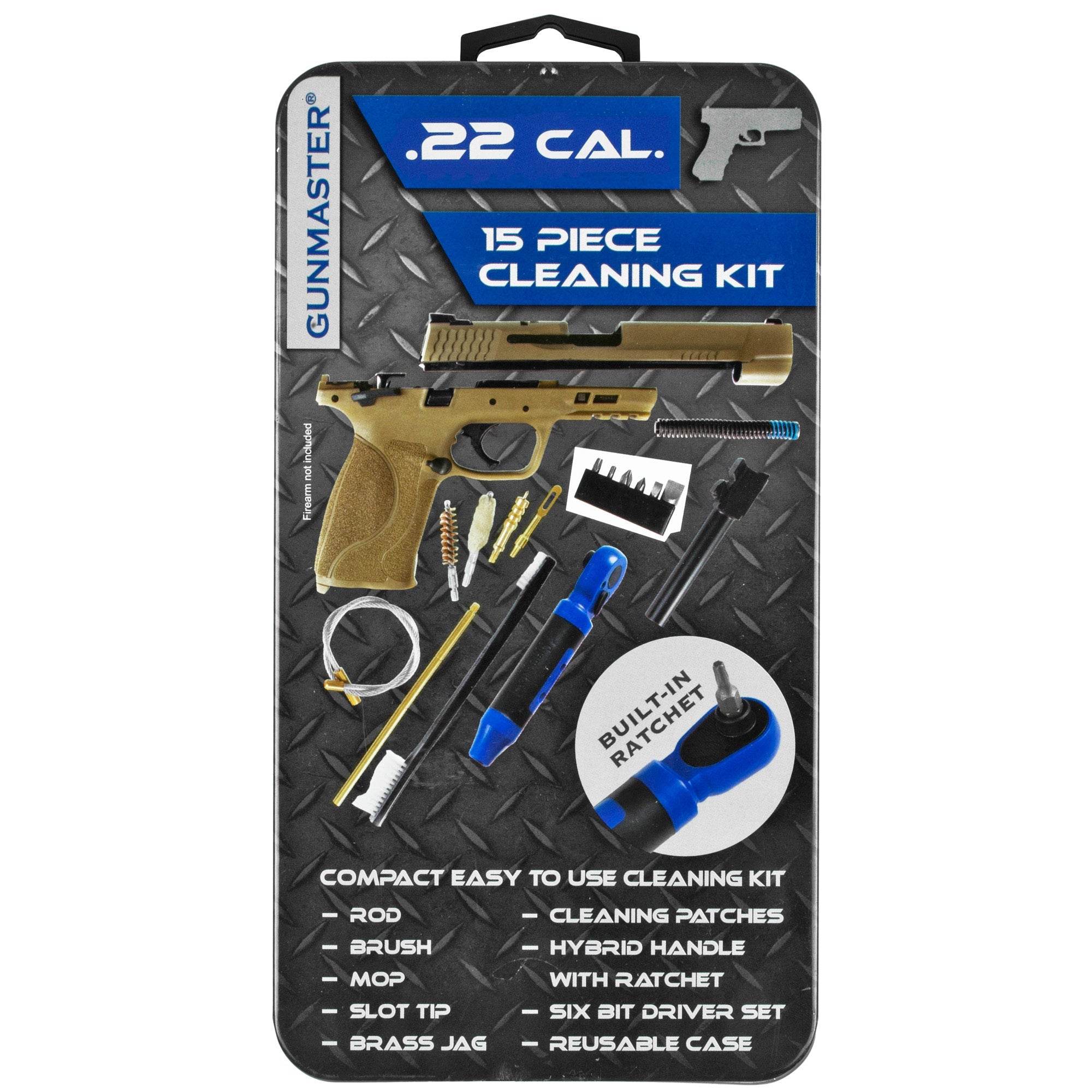 Dac Univ Rifle Cleaning Kit 16pc for All Rifle Types - Inside The Bars