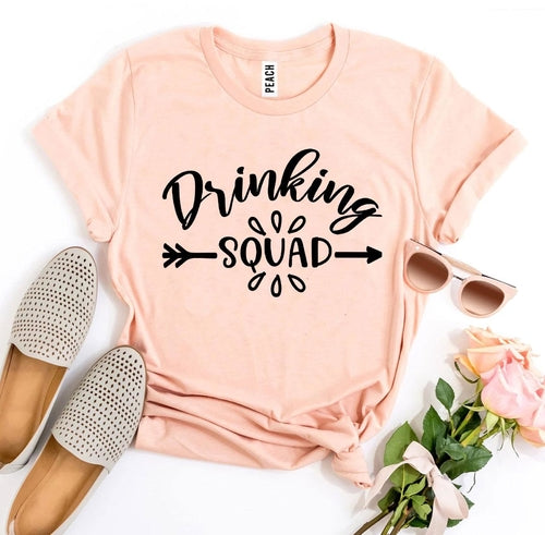 Drinking Squad T-shirt for Fun Party Nights and Events