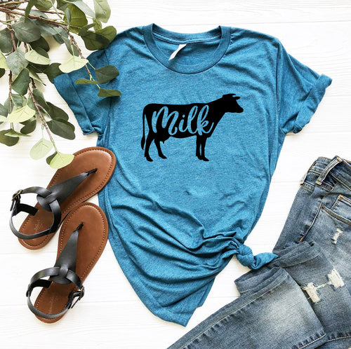 Unisex Milk Shirt for Ultimate Comfort in Multiple Colors