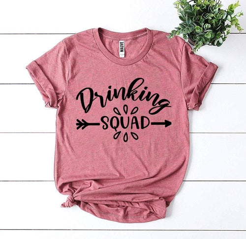Drinking Squad T-shirt for Fun Party Nights and Events