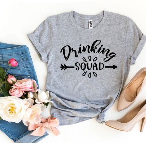Drinking Squad T-shirt for Fun Party Nights and Events