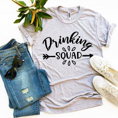 Drinking Squad T-shirt for Fun Party Nights and Events