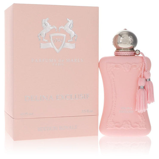 Delina Exclusif by Parfums De Marly Eau De Parfum Spray 2.5 oz for Women - Inside The Bars