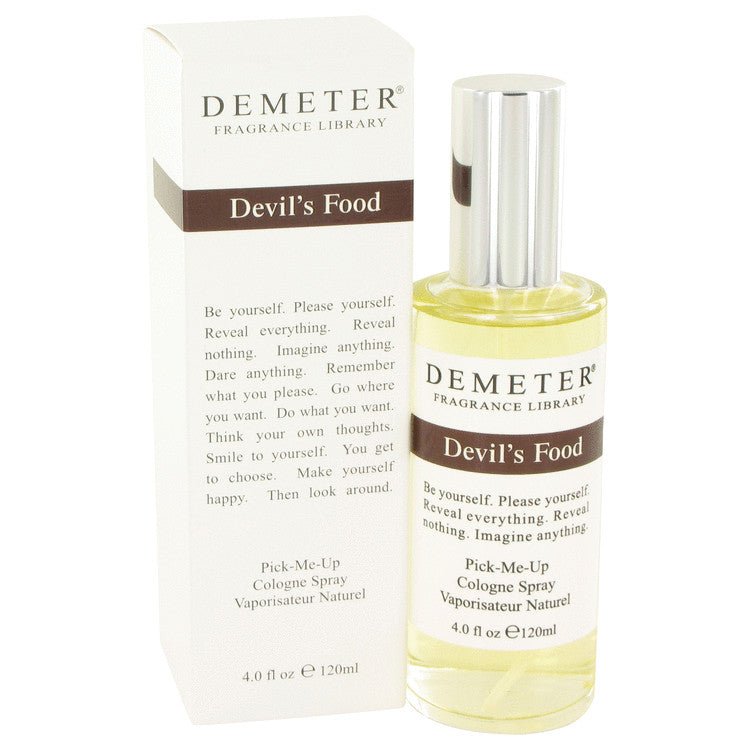 Demeter Devil's Food by Demeter Cologne Spray 4 oz for Women - Inside The Bars