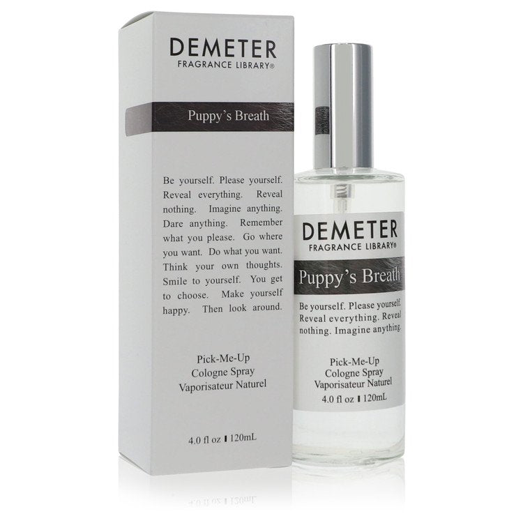 Demeter Puppy's Breath Cologne Spray 4 oz for Men - Inside The Bars
