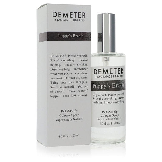 Demeter Puppy's Breath Cologne Spray 4 oz for Men - Inside The Bars