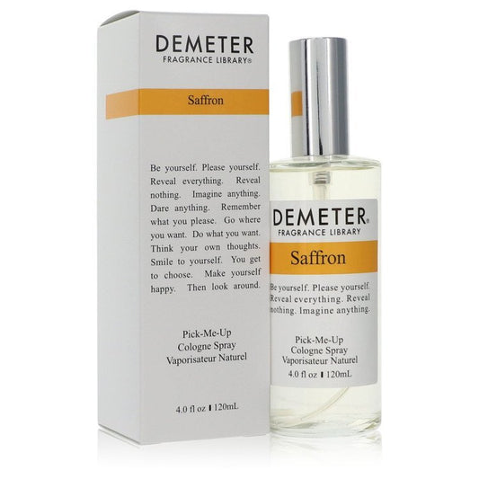Demeter Saffron by Demeter Cologne Spray Unisex 4 oz Men - Inside The Bars