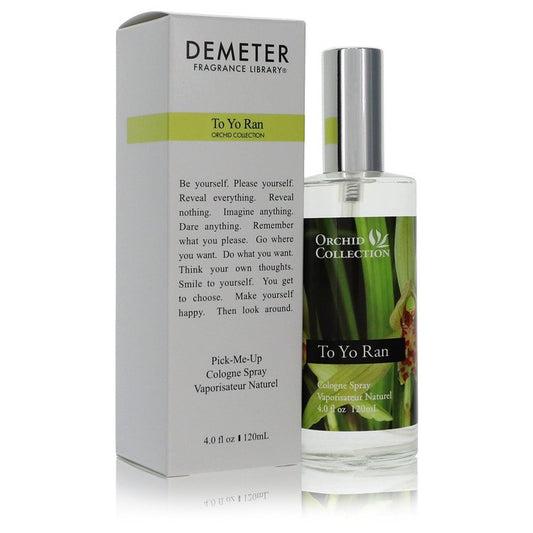 Demeter To Yo Ran Orchid Cologne Spray 4 oz Unisex Men - Inside The Bars
