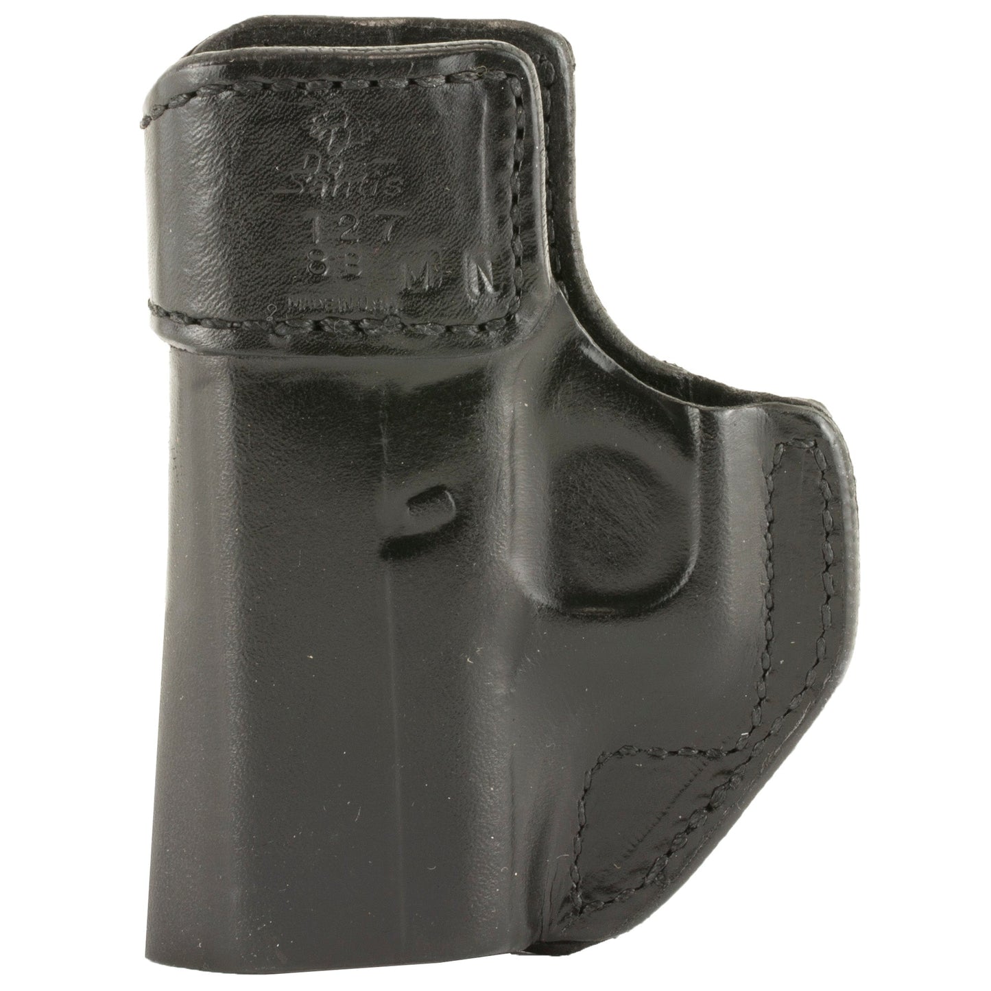 Desantis Inside Heat Gl43/43x Rh Blk Iwb Leather Holster - Inside The Bars