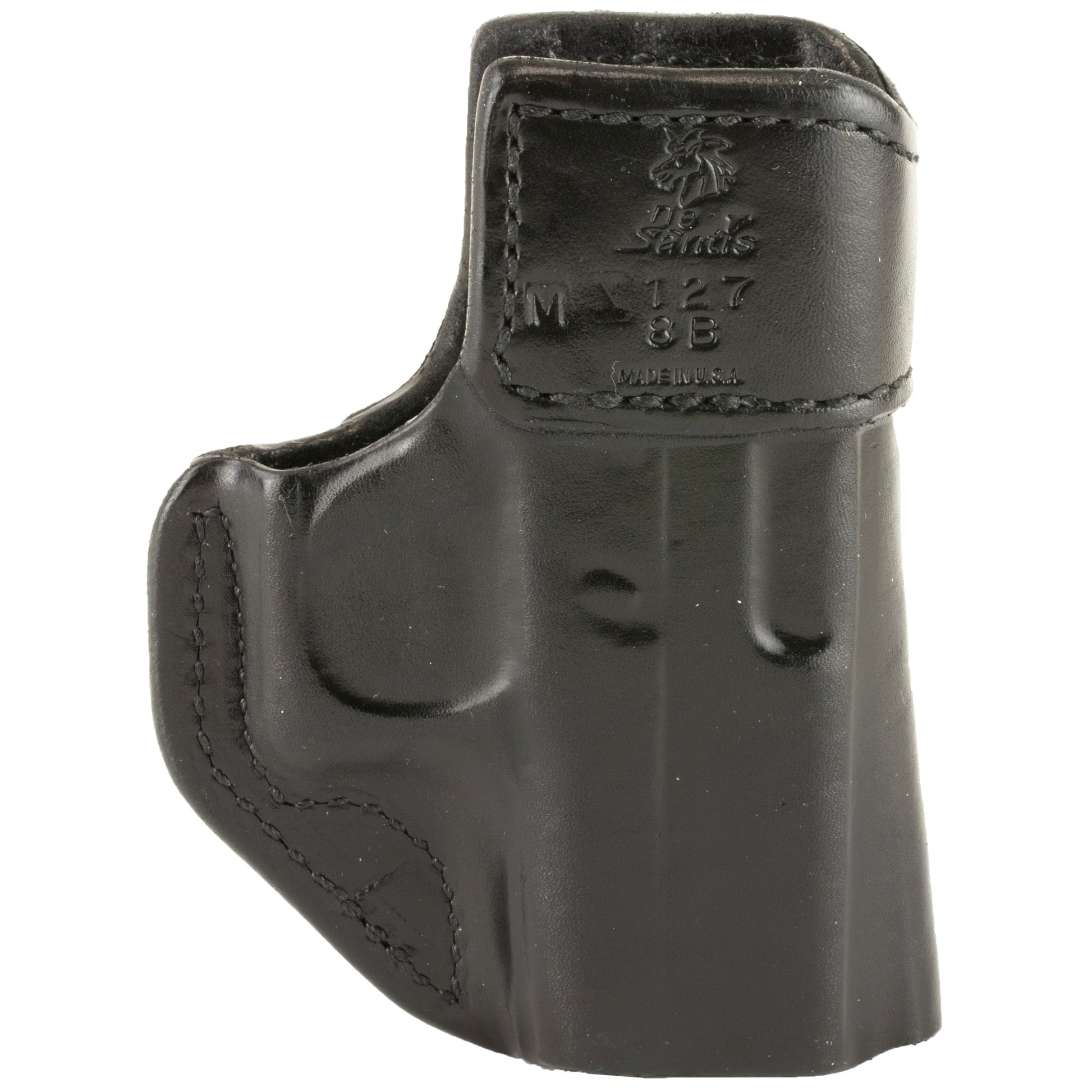 Desantis Inside Heat Gl43/43x Rh Blk Iwb Leather Holster - Inside The Bars