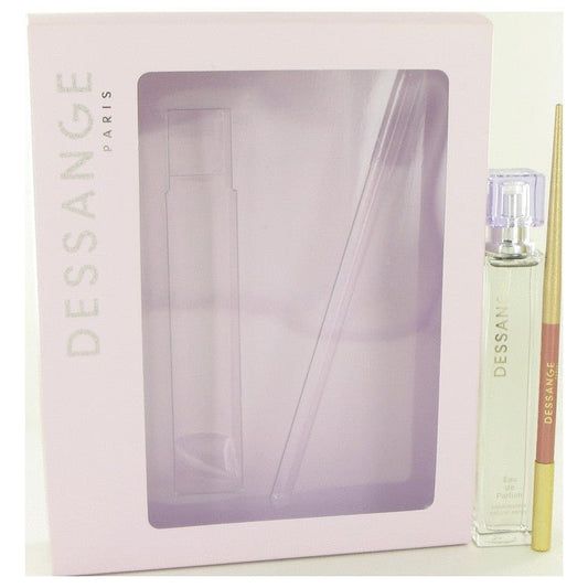 Dessange by J. Dessange Eau De Parfum Spray With Free Lip Pencil 1.7 oz for Women - Inside The Bars