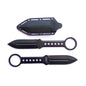 Double Edge Boot Knife Full Tang w/ Clip - Inside The Bars