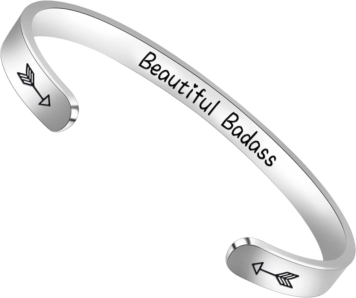 Btysun Inspirational Bracelets for Women - Thoughtful Gifts for Mother's Day, Graduation, and Birthdays - Personalized Cuff Bangles and Friendship Jewelry