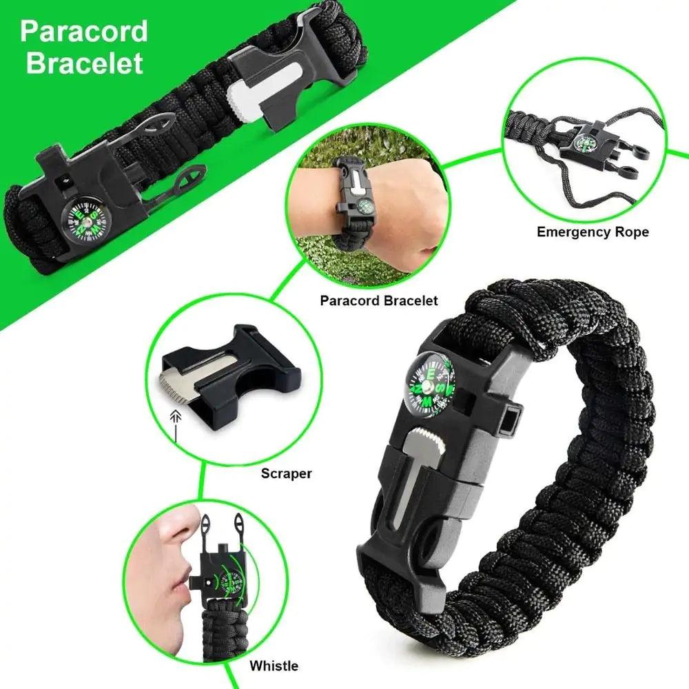 Emergency Preparedness Survival Essentials 17 in 1 - Inside The Bars