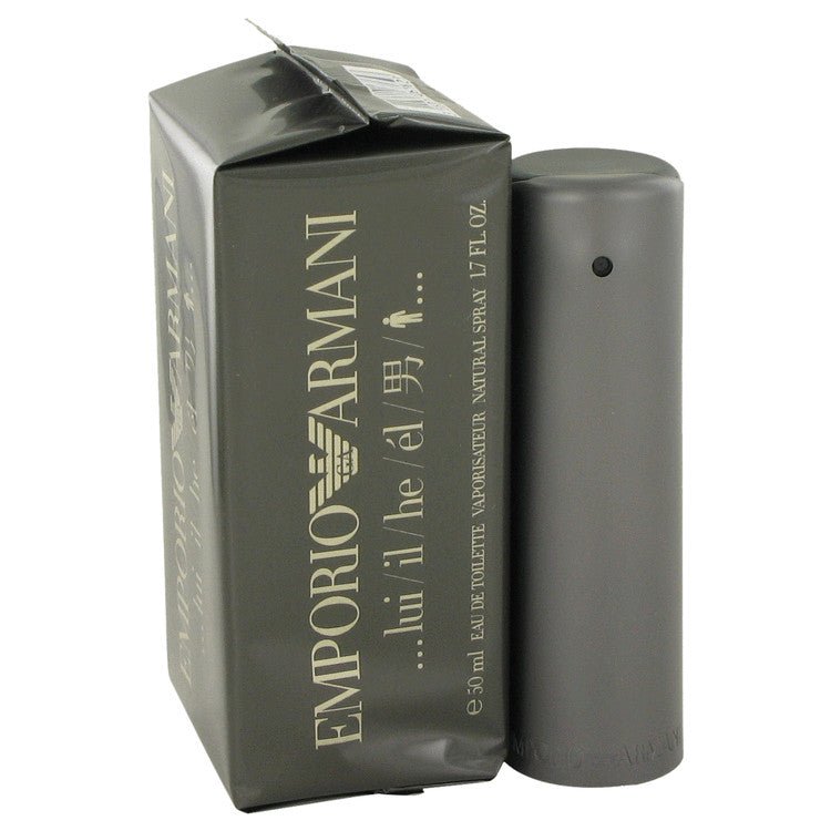EMPORIO ARMANI by Giorgio Armani Eau De Toilette Spray for Men - Inside The Bars