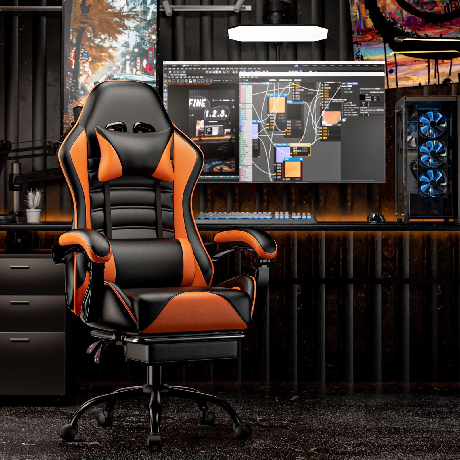 Ergonomic Gaming Chair for Adults with Adjustable Height - Inside The Bars