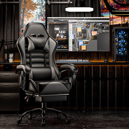 Ergonomic Gaming Chair for Adults with Adjustable Height - Inside The Bars