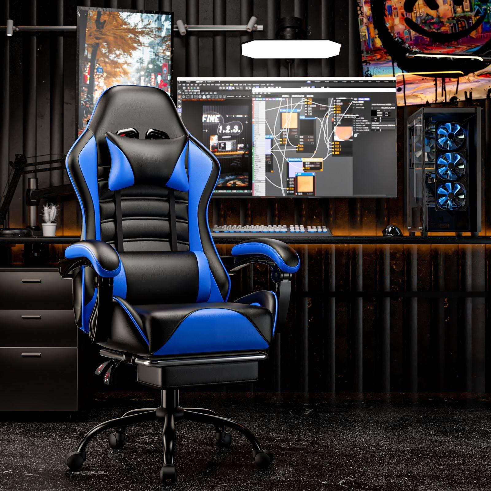 Ergonomic Gaming Chair for Adults with Adjustable Height - Inside The Bars