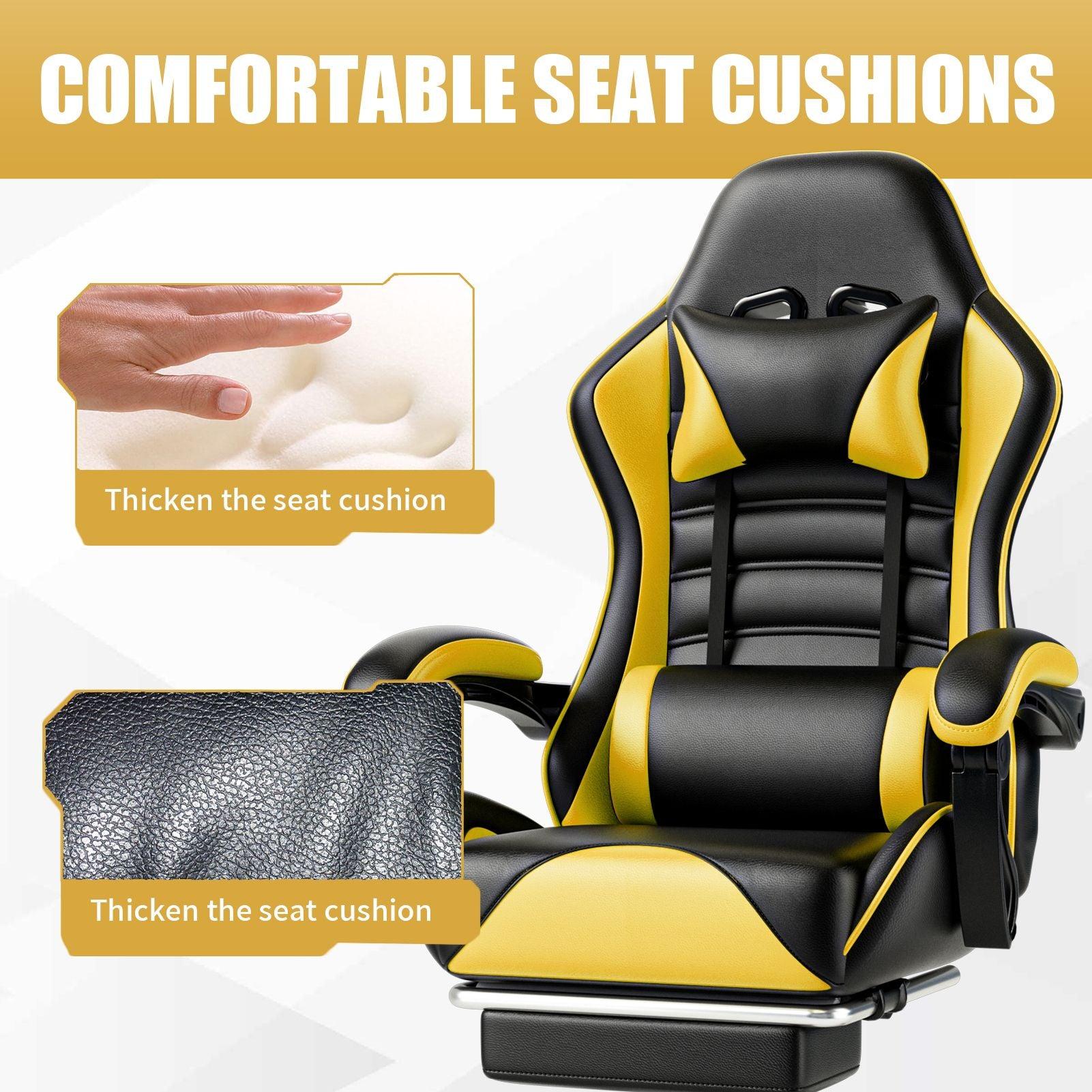 Ergonomic Gaming Chair for Adults with Adjustable Height - Inside The Bars