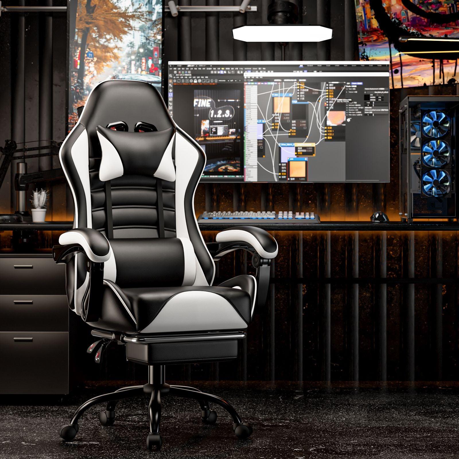 Ergonomic Gaming Chair for Adults with Adjustable Height - Inside The Bars