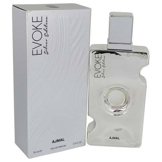 Evoke Silver Edition by Ajmal Eau De Parfum Spray 2.5 oz for Women - Inside The Bars