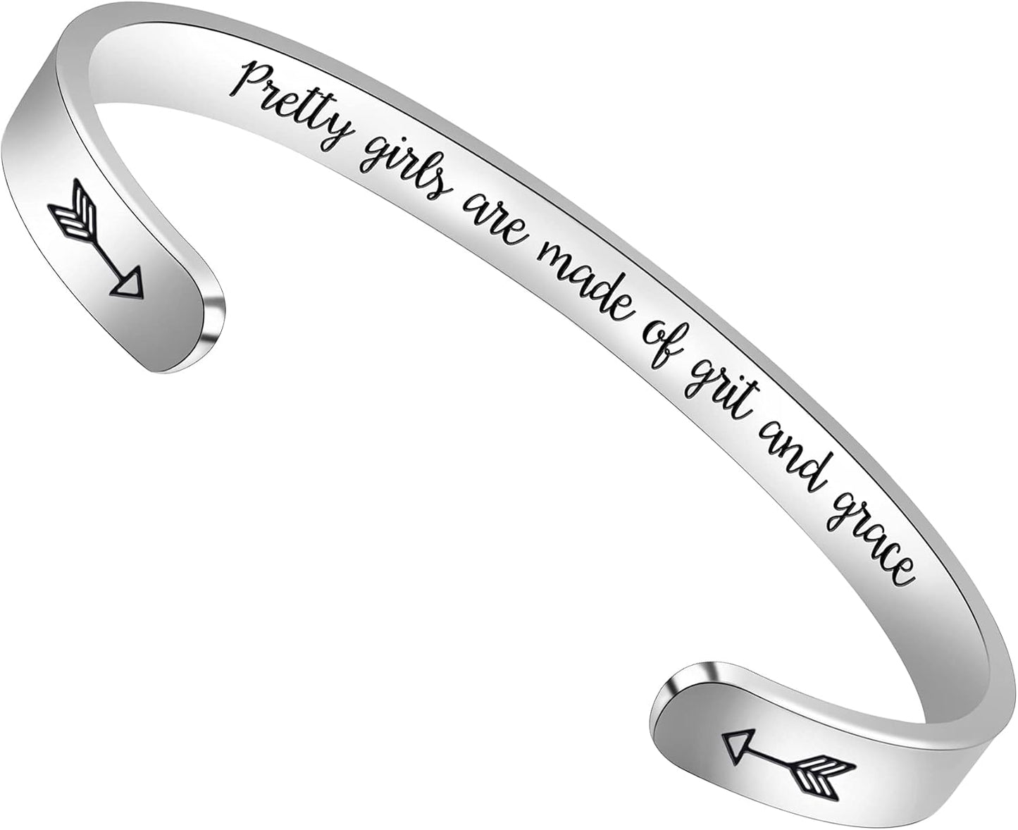 Btysun Inspirational Bracelets for Women - Thoughtful Gifts for Mother's Day, Graduation, and Birthdays - Personalized Cuff Bangles and Friendship Jewelry