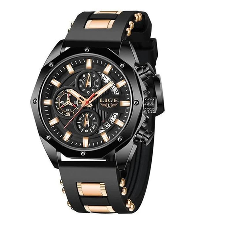 Fashion Watches for Man Sport Military Silicagel Wrist Watch - Inside The Bars