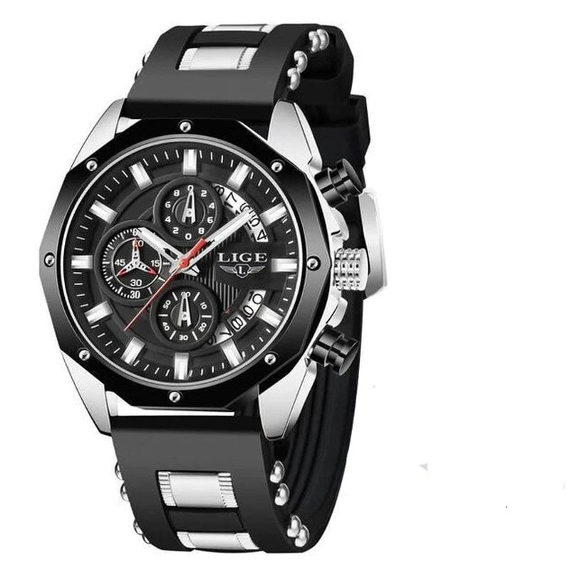 Fashion Watches for Man Sport Military Silicagel Wrist Watch - Inside The Bars