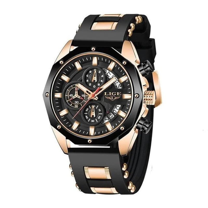 Fashion Watches for Man Sport Military Silicagel Wrist Watch - Inside The Bars
